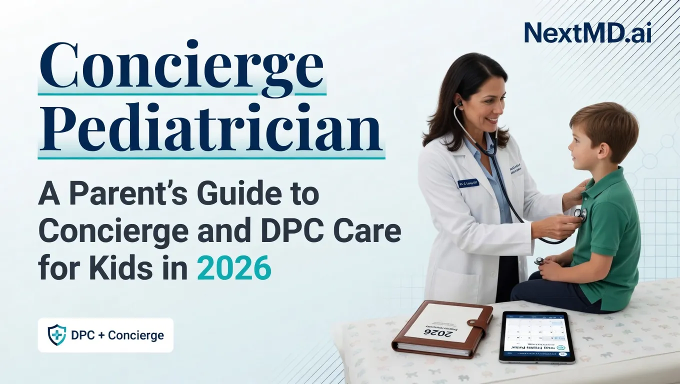 Nextmd Concierge Pediatrician: A Parent's Guide to Concierge and DPC Care for ...